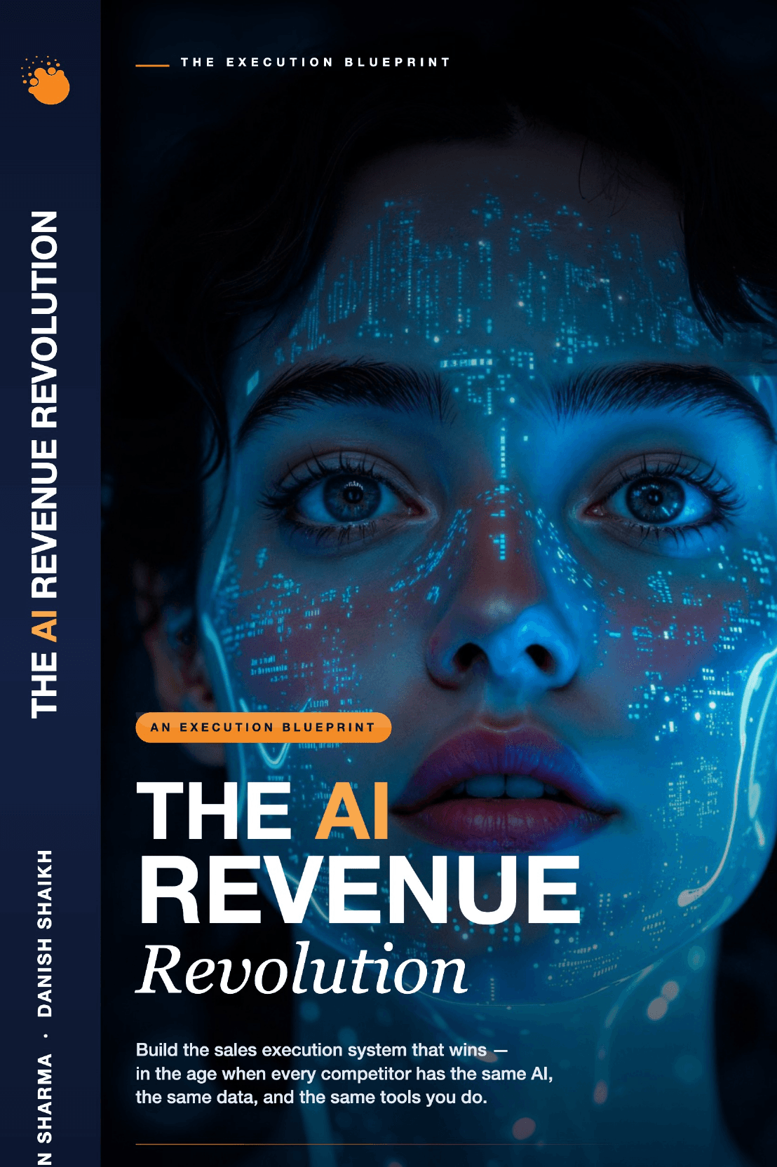Front cover of The AI Revenue Revolution by Vipin Sharma and Danish Shaikh